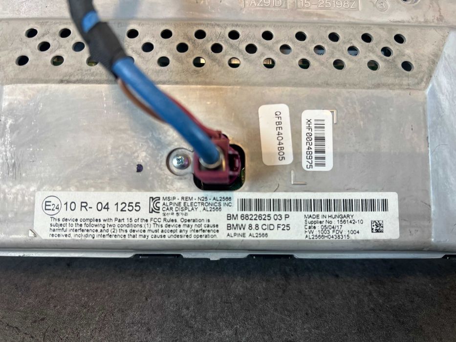 Navigație Completa NBT EVO BMW X3 F25, X4 F26