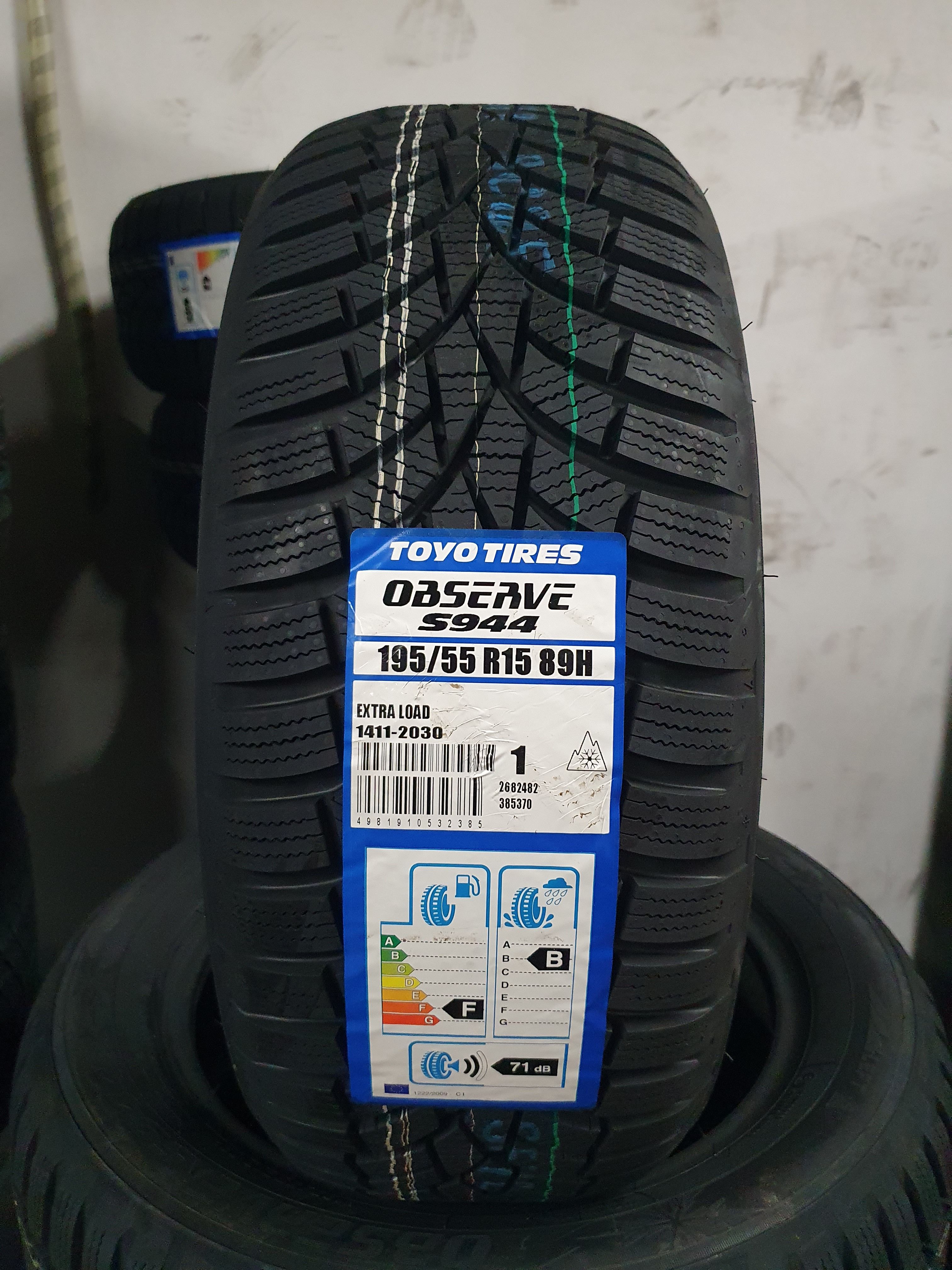 195/55r15 Toyo Observe S944 89h Xl 2420