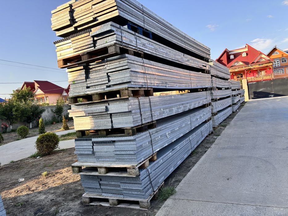 Gratare zincate metalice