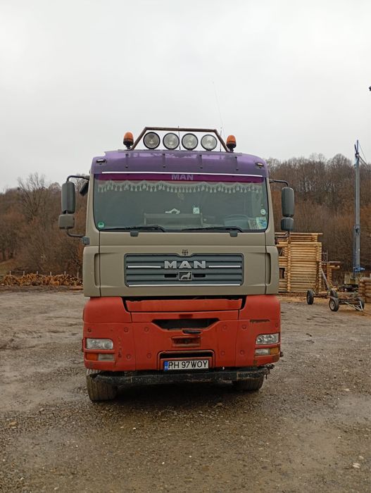 Man TGA 26.480 6x4 Forestier macara Epsilon