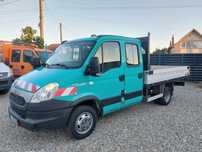 Iveco DAILY 50c15 Motor 3.0 EURO 5 CAT B 3.5TONE 35c15 Doka 7 Locuri Cabina Dubla Camioneta Bena Fixa nu Basculabila