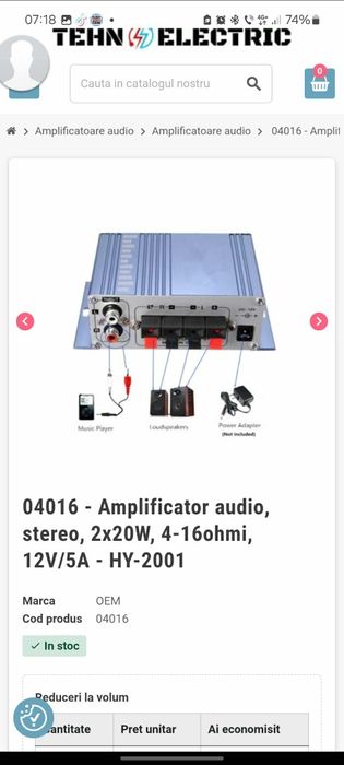 Vamd amplificator