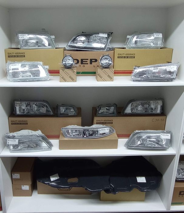 Фары, поворотники, габариты