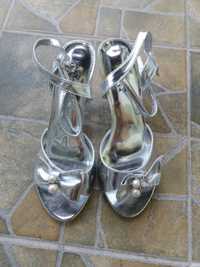 Sandale argintii elegante