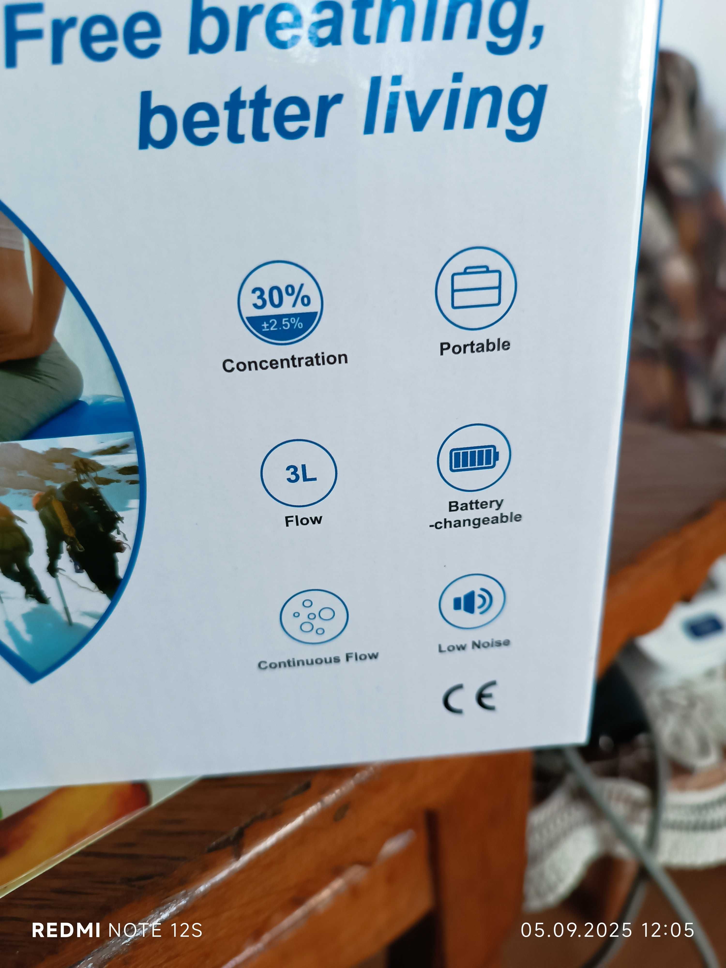 APARAT oxigen VARON NT5 MOBIL pentru voiaj