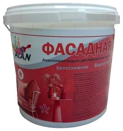 Водоэмульсионная краска Alan – идеальное решение для вашего дома!
