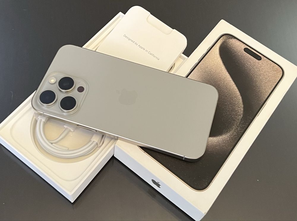 iPhone 15 PRO MAX 256GB 5G CA NOU ! Titanium Black Negru Desert Gold