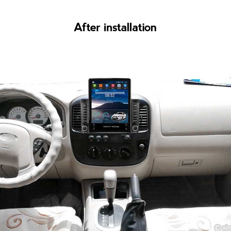 Navigatie Ford Escape 2000-2007,Tesla Style,Android, 2+32GB ROM, 10"