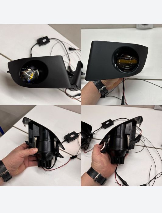Bi led противотуманки ближний дальний свет Тойота Прадо 120 gx470