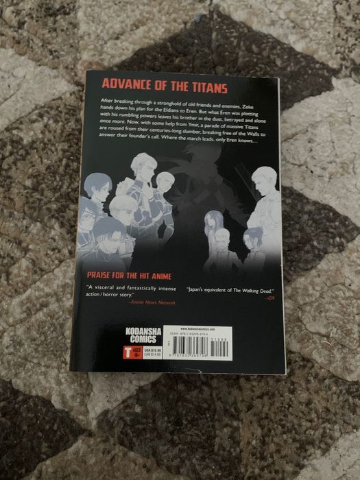 attack on titan manga