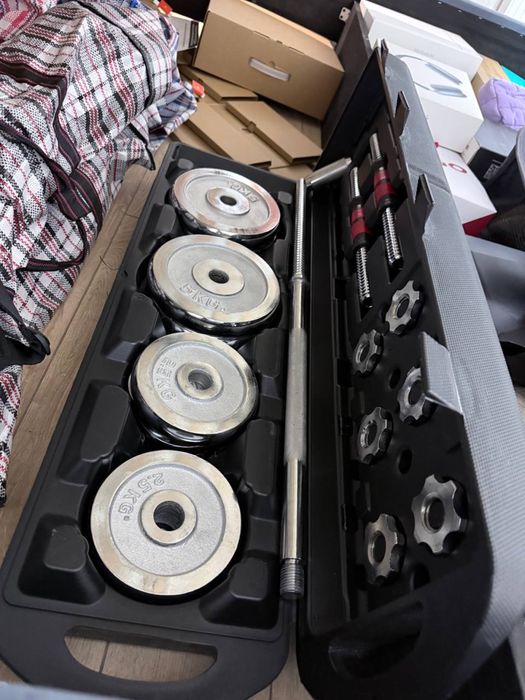 Набор гантелей новые