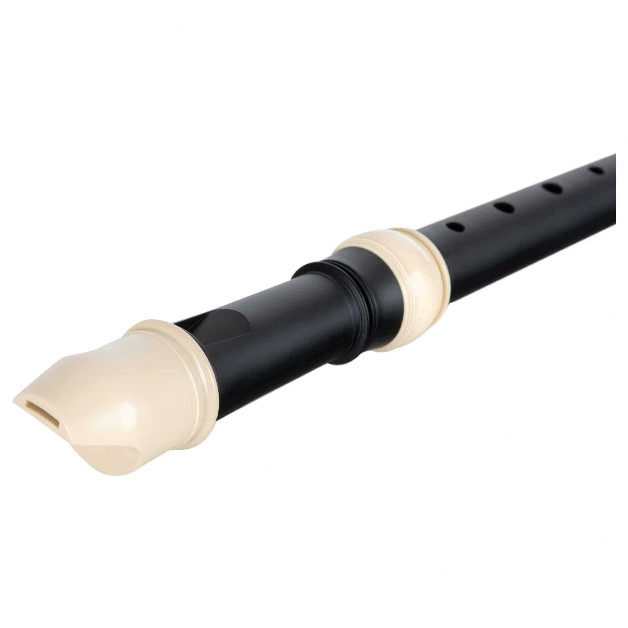 Fluier Classic Cantabile Stellina C Soprano Recorder Baroque Black