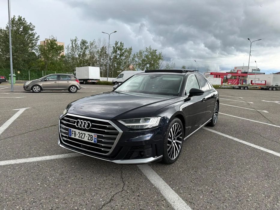 Audi A8 A8Long Sline,masaj fata spate,plafon alcantara