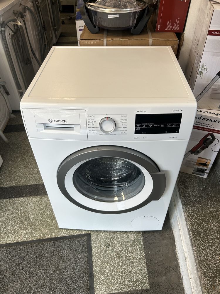 A+++ Инверторна Пералня машина Bosch-Бош 8 кг 1400 об/мин Series 6