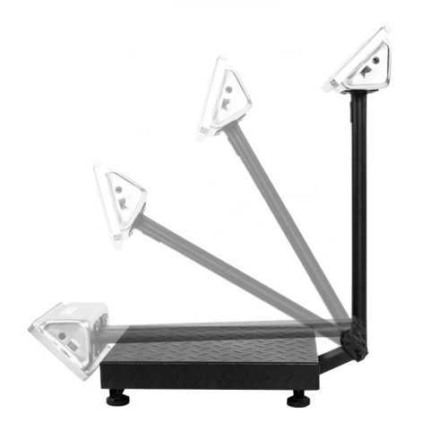 Сгъваем платформен безжичен кантар до 150 / 300 / 600 кг STAHLMAYER