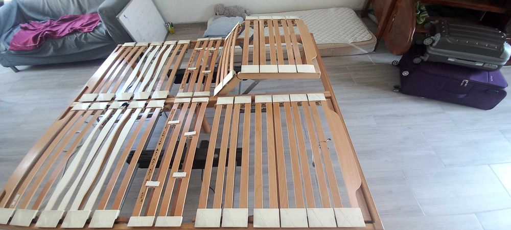 Somiera electrică dublă 160x200  import Italia