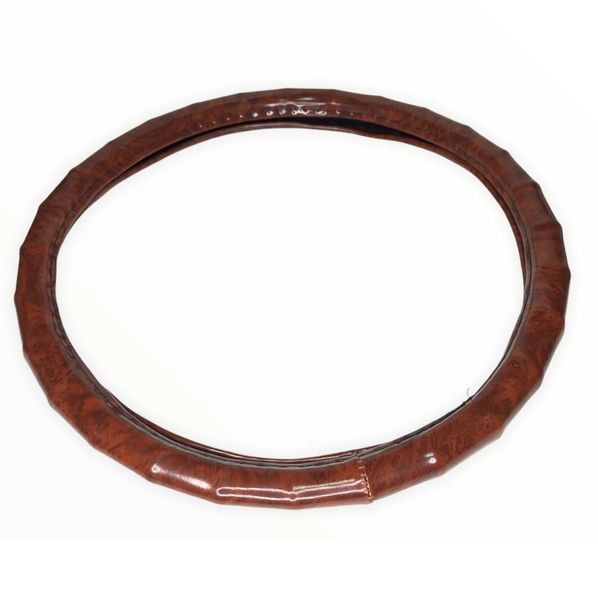 Калъф за волан от висококачествена еко кожа универсален 38 см