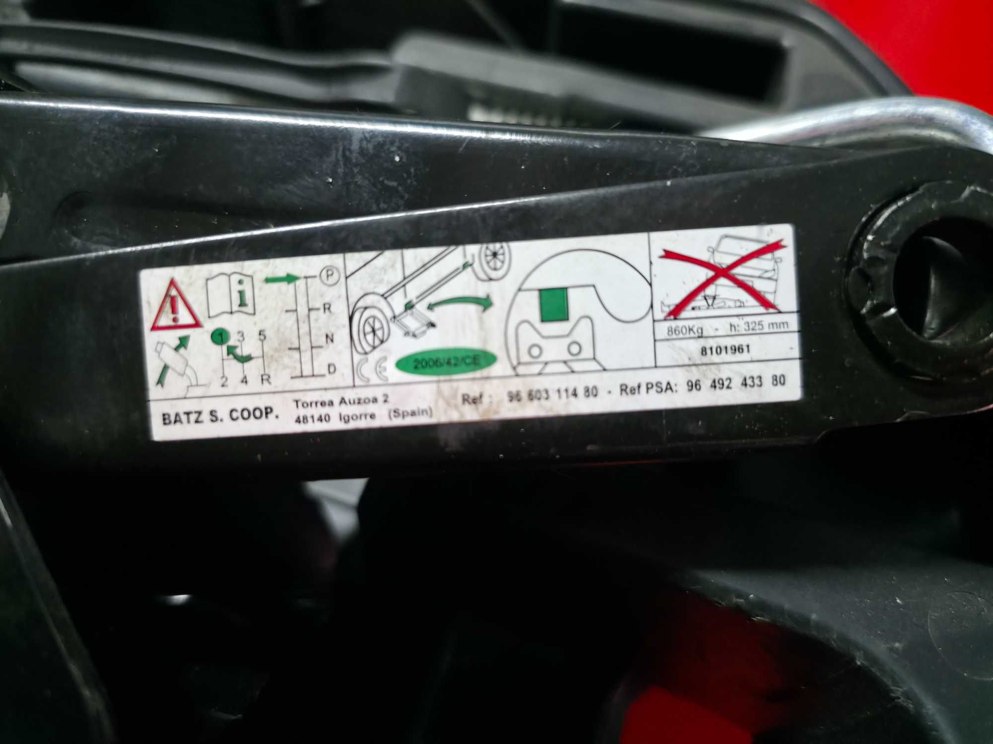 KIT Complet Cric AUTO OEM Peugeot 2008 3008 5008 Citroen