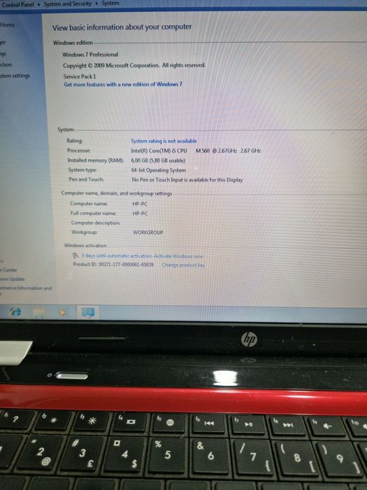 Laptop HP Pavilion G6 I5