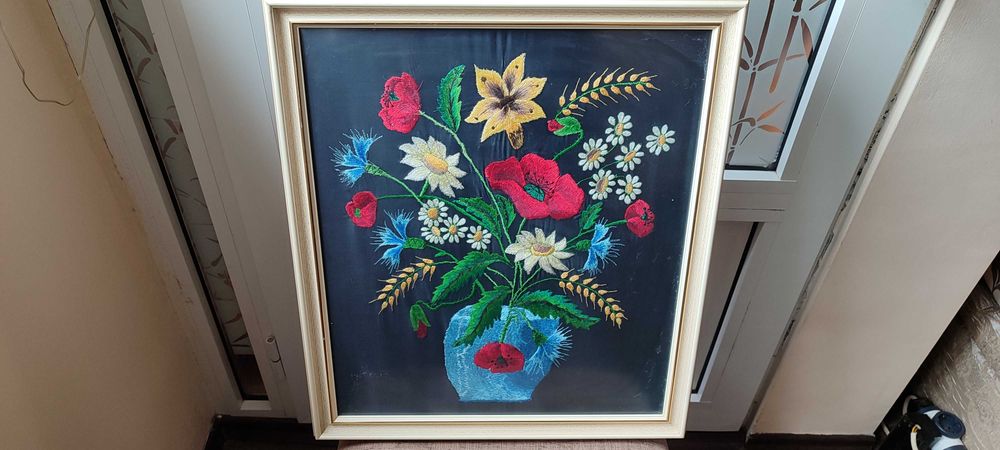 Картина ваза с цветя