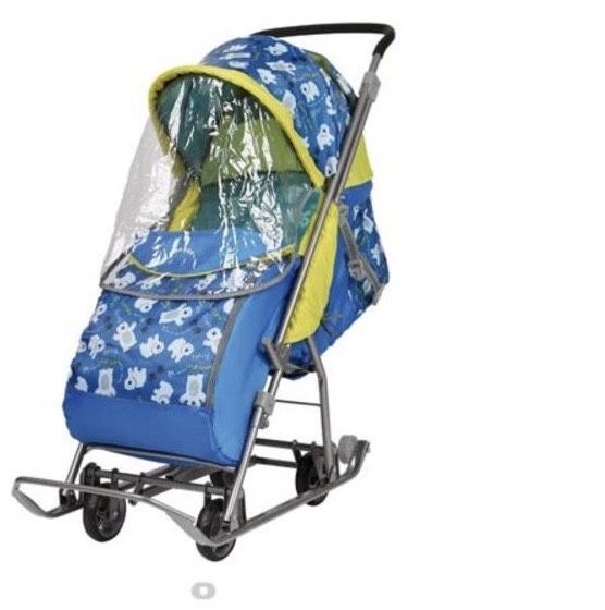 Коляска-санки в отличном состояние