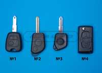 Ключ кутийка Пежо / Ситроен / Peugeot / Citroen C1, C2, C3, 206