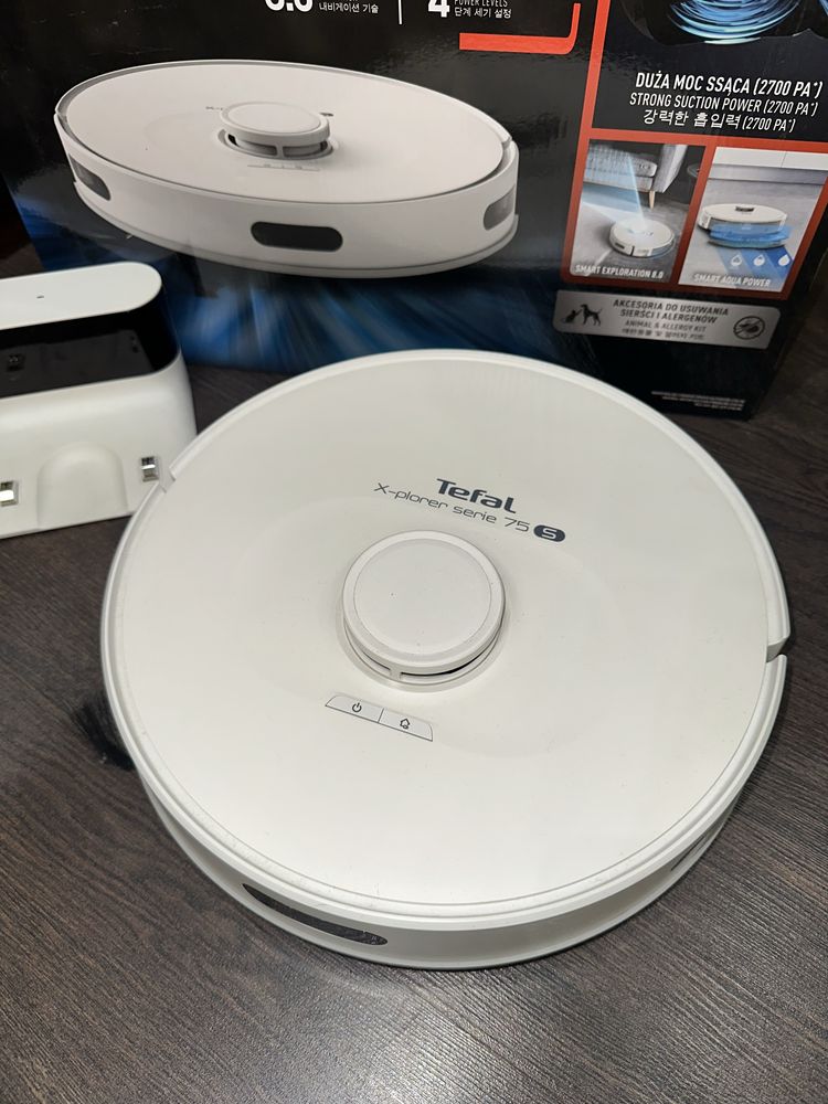 Робот-пылесос Tefal X-plorer Serie 75 S RG8577WH