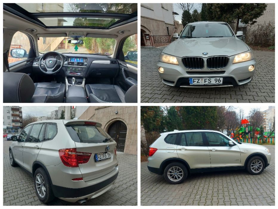 BMW X3 M 2.0D Xdrive 4x4 Automat, Panorama, Camera, piele, Car play, f