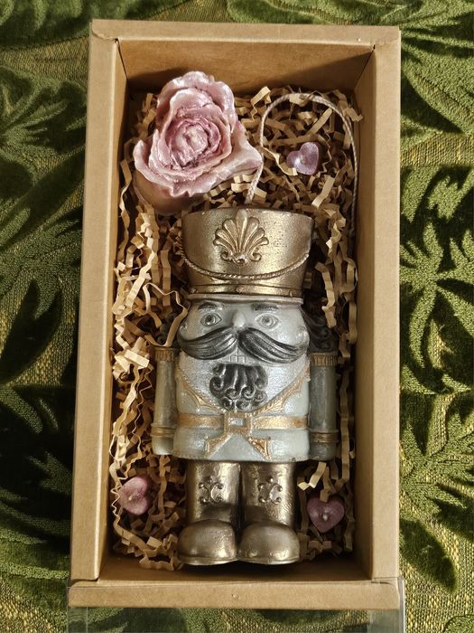 Set lumanari de Craciun, Spargatorul de nuci, Cadou, Srcret Santa