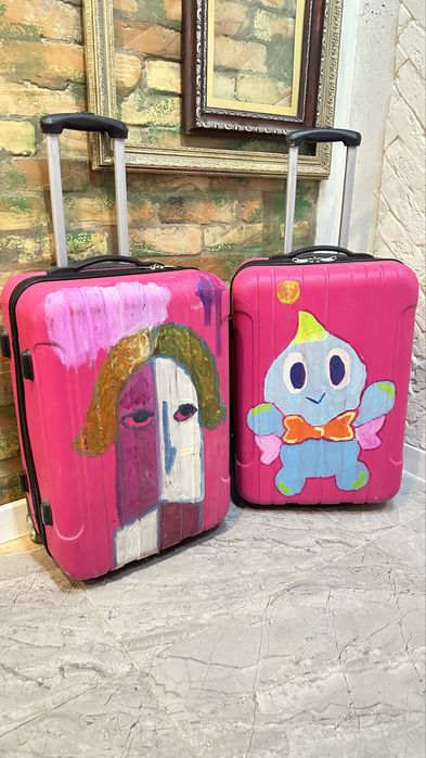 Чемоданы бу средние и большой