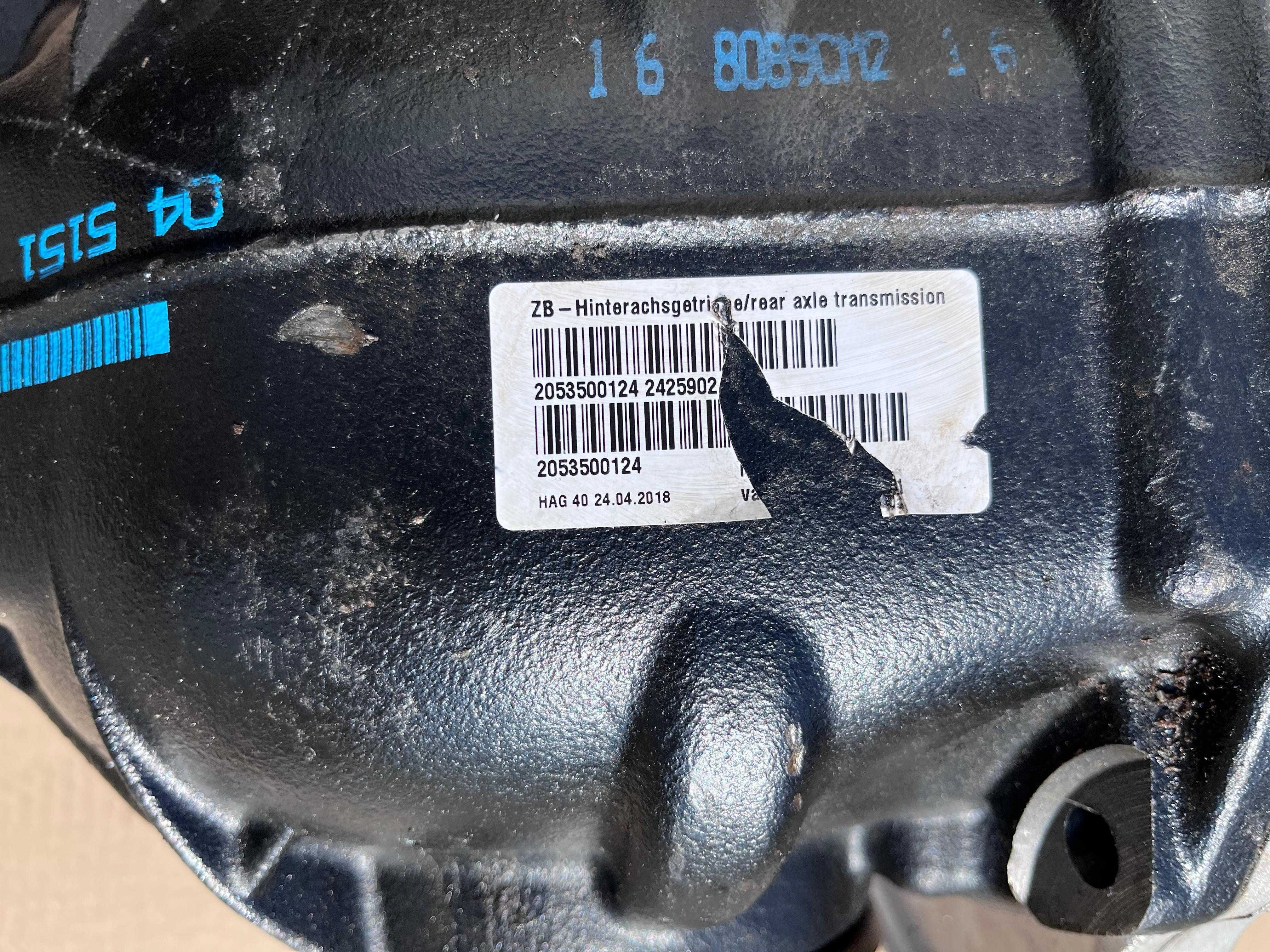 Diferential spate Mercedes C-Class W205 A2053500124