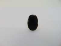 Inel din argint cu onix mare