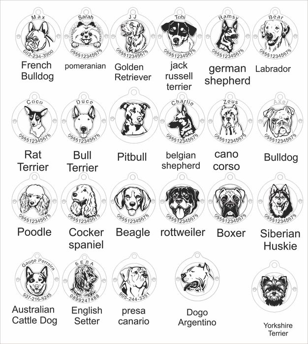 Кучешки медальон