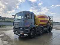 MAN TGA Autobetoniera Stetter 9 mc