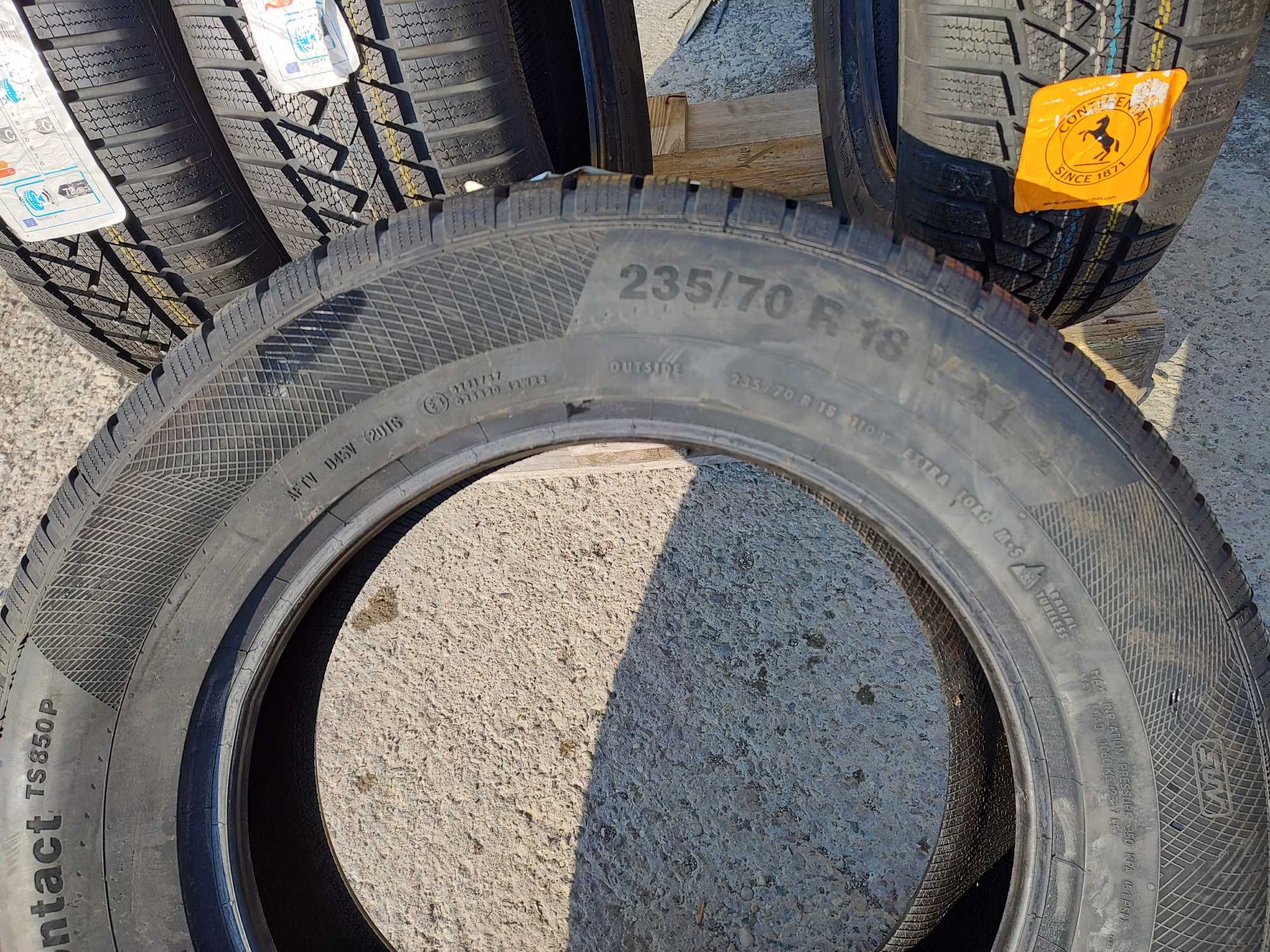 235/70/18 Continental WinterContact TS850 2016г Чисто нови Промо цена