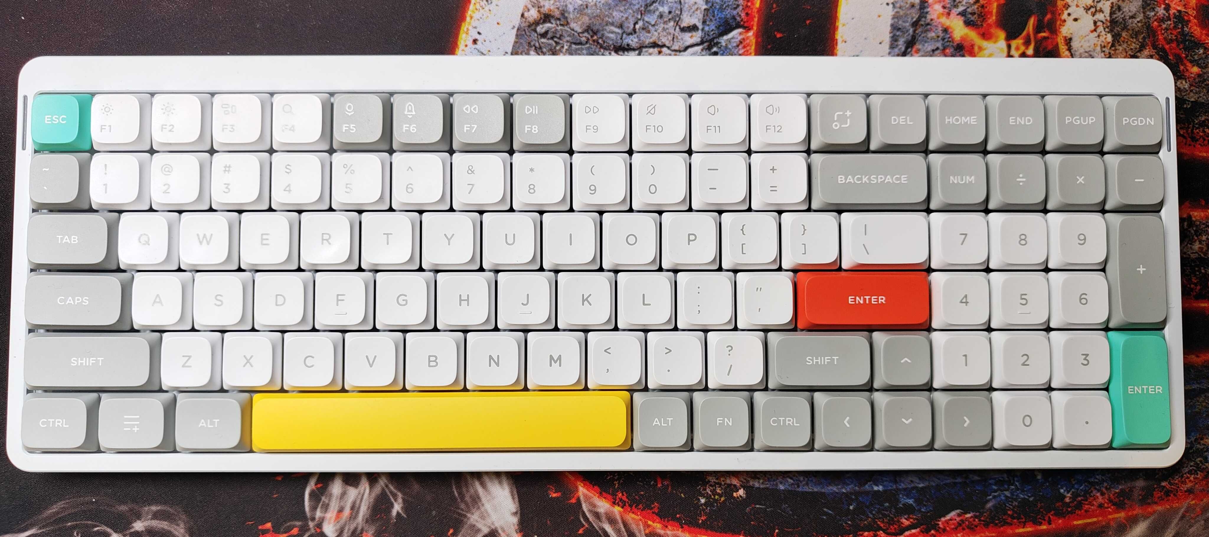 Tastatura Nuphy Air96 + Extra Taste COAST Dawn nSA