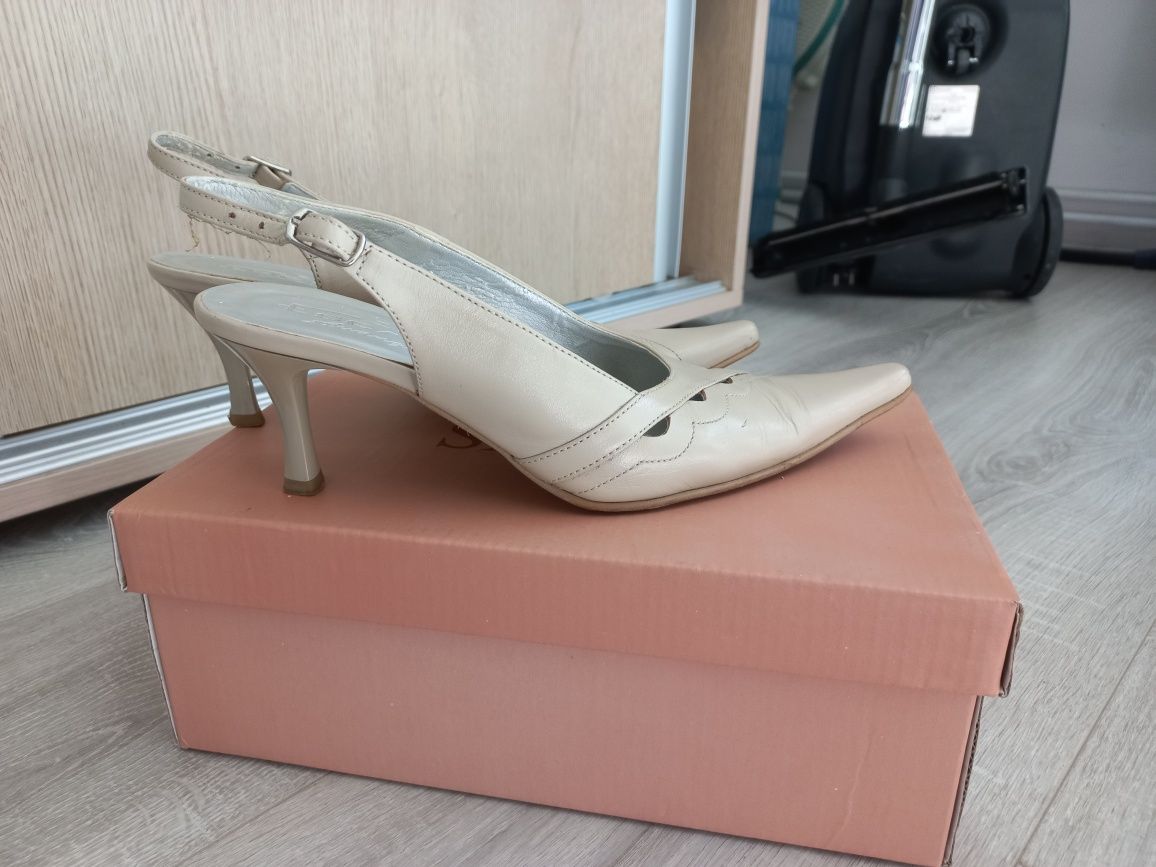 Pantofi piele naturală