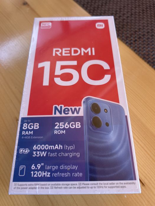 Мобилен телефон Redmi 15C NEW