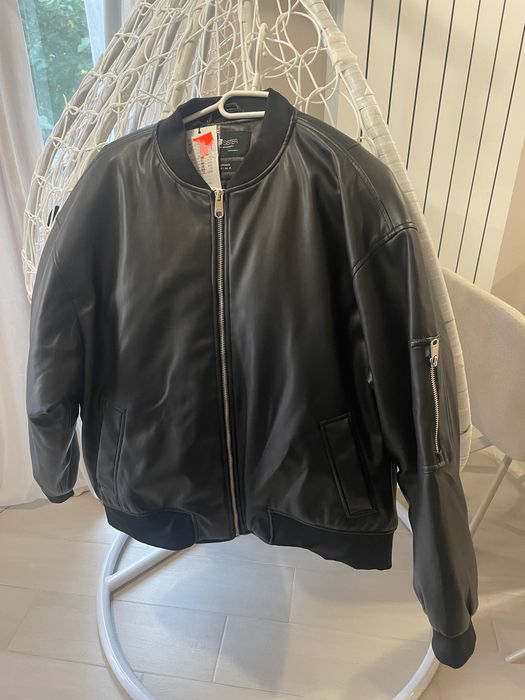 Кожено яке мъжко М размер