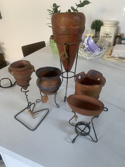 Vase decor. Lut  Bucur art Napoaca