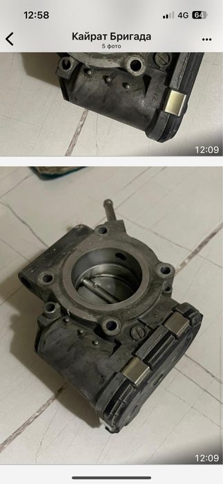 Дроссельная заслонка Хундай Соларис 2015 г.в.