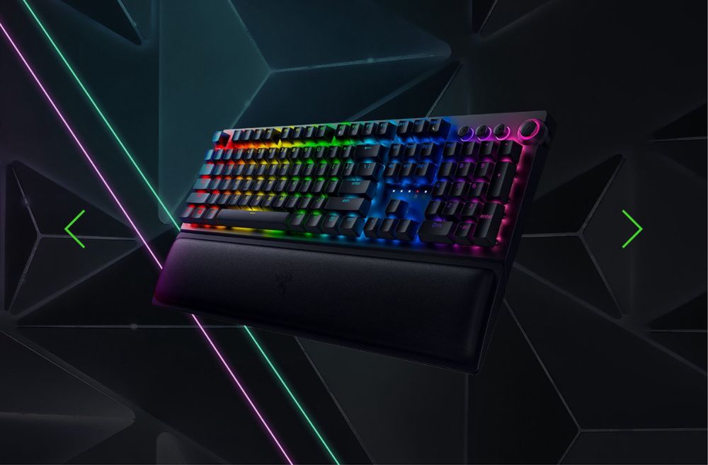 Razer BlackWidow V3 Pro - Green Switch - US