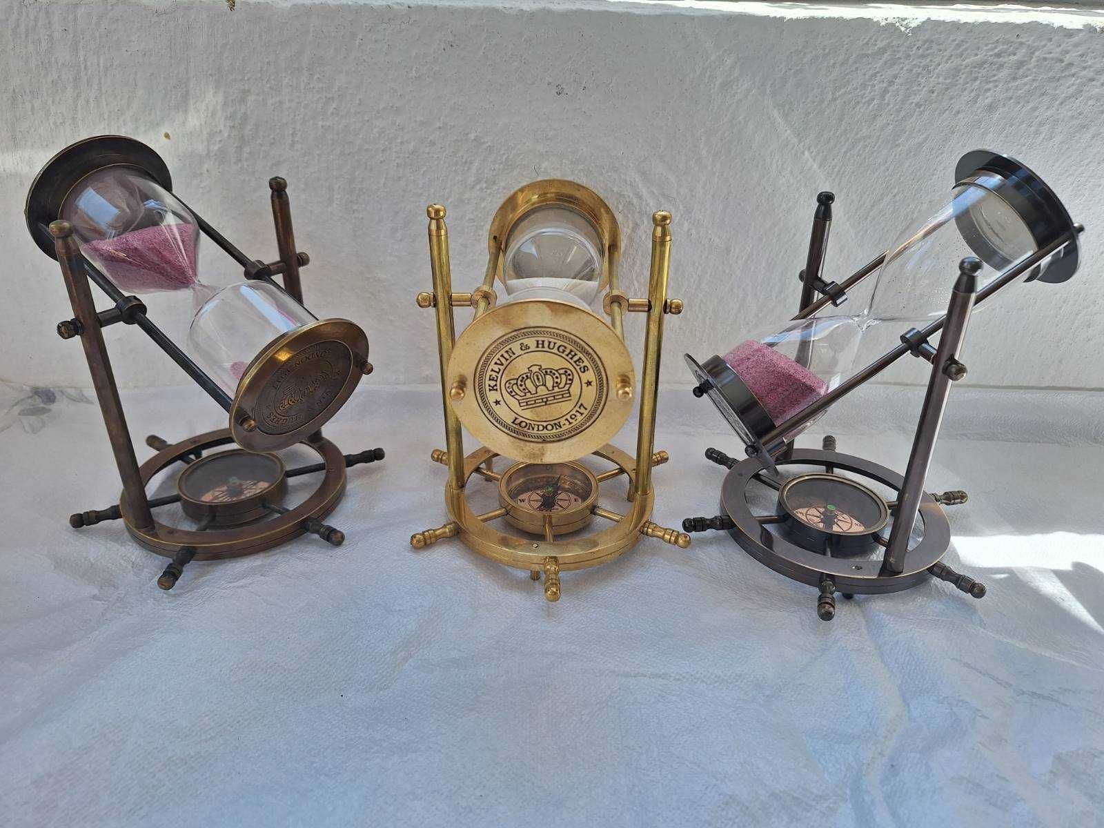 Бронзов пясъчен часовник