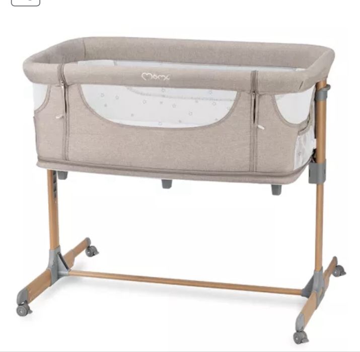 Patut co-sleeper 4in1 MoMi + saltea de bambus