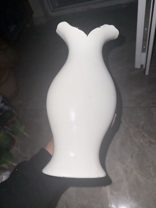 Vaza vintage alb