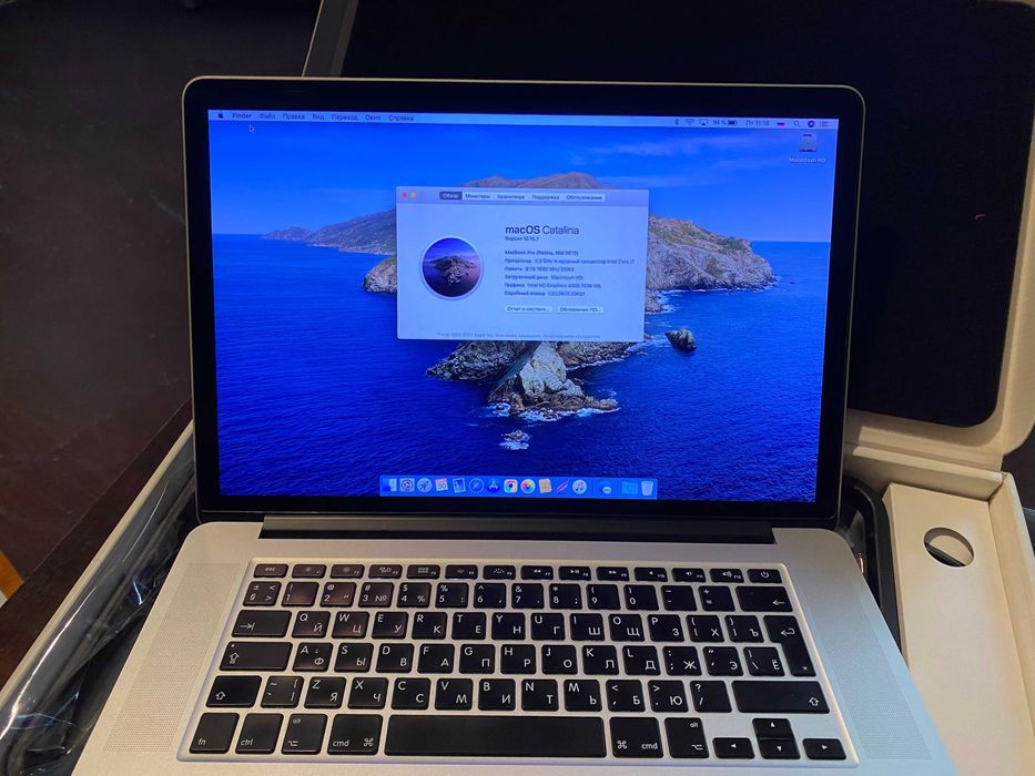 Продам б/у MacBook Pro 15, середина 2012