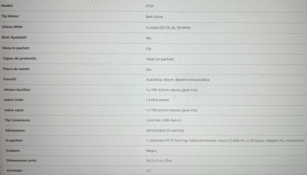 Pickup - Platan Portabil