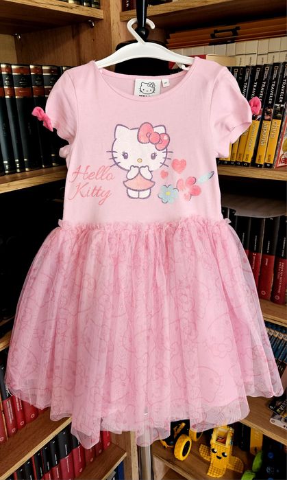 Rochie roz Hello Kitty 134/8 ani