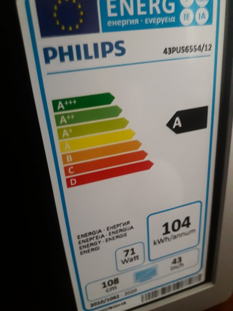 Philips 43 108cm display  spart