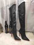 Cizme din piele Louboutin 120mm-100mm